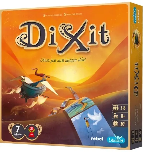 DIXIT - NOWA EDYCJA - DO 8 GRACZY - GRA RODZINNA zdjęcie 15