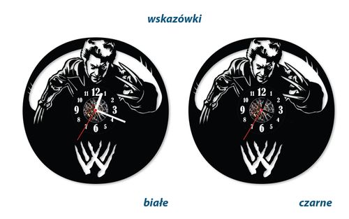 Zegar ścienny z płyty winylowej Wolverine 14.7 na Arena.pl