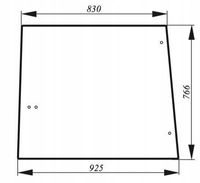 Szyba Boczna John Deere kabina SG2 1640, 2040 2140