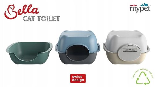 Duża Modułowa Otwarta Kuweta dla kota z Niskim Wejściem na żwirek dla kota na Arena.pl