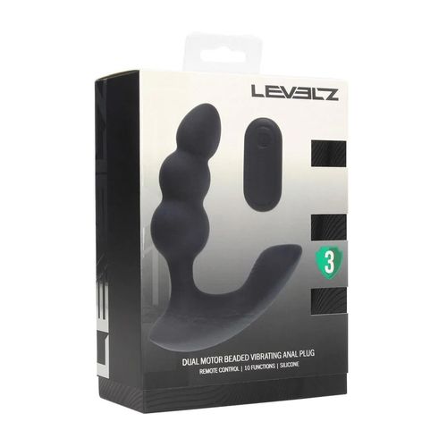 Dual Motor Remote Control Beaded Vibrating Liquid Silicone Prostate na Arena.pl
