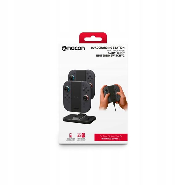 Ładowarka do Joy-Con NACON QUADCHARGING Czarny zdjęcie 5