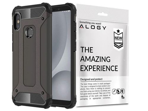 Etui Alogy Hard Armor do Redmi Note 5/5 Pro Czarne na Arena.pl