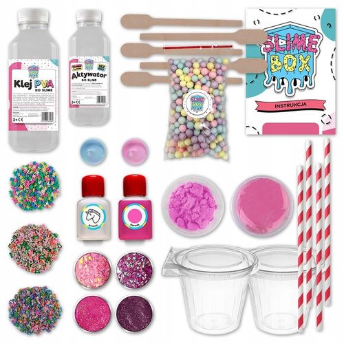 Zestaw do robienia slime SWEET SHAKE SLIME | Slime Box, Slime DIY, Okazja na Arena.pl