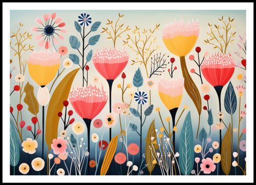 Plakat 100x70cm Ogród Marzeń na Arena.pl