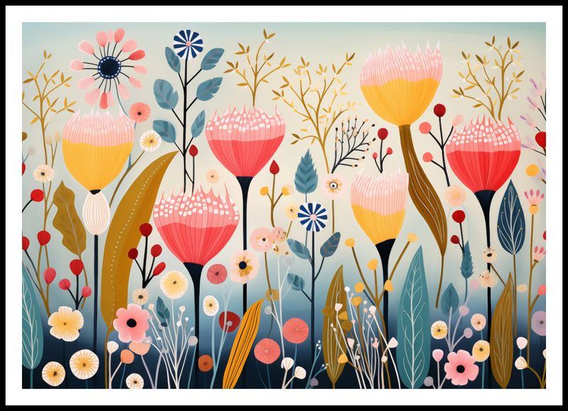 Plakat 100x70cm Ogród Marzeń zdjęcie 3