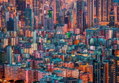 Puzzle 1500 Elementów Ul, Hong Kong na Arena.pl