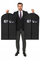 Pokrowce na odzież, ubrania, garnitur, kurtkę 60x100cm- 2 szt.