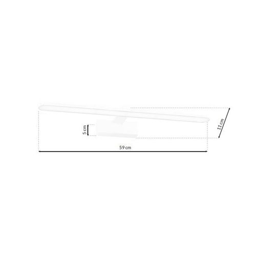 Kinkiet Splash 60cm 12W LED Biały na Arena.pl