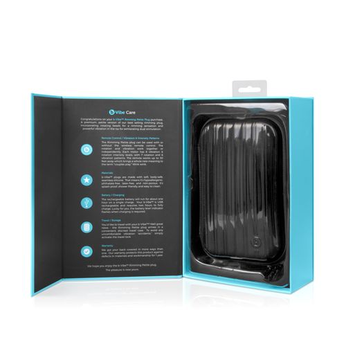 Plug analny - B-Vibe Rimming Petite Remote Control Plug na Arena.pl