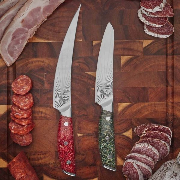 Nóż Dellinger SANDVIK NORTHERN SUN Utility 125 mm [K-H168] Green zdjęcie 3