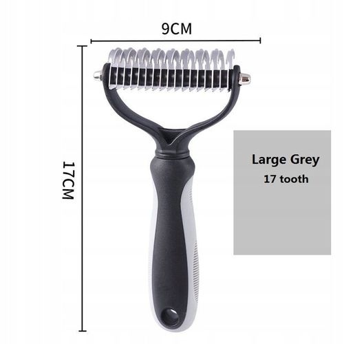 TRYMER ZGRZEBŁO SZCZOTKA DO SIERŚCI PSA KOTA 4SZT na Arena.pl