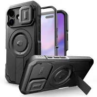 etui tech-protect kevlar magsafe na iphone 17 - czarne