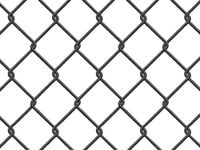 Siatka powlekana PCV - wys. 1,80 m , drut 3,2 mm - antracyt - 10m