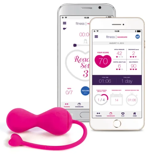 ohmibod lovelife krush pink - inteligentny trenażer mięśni dna miednicy na Arena.pl