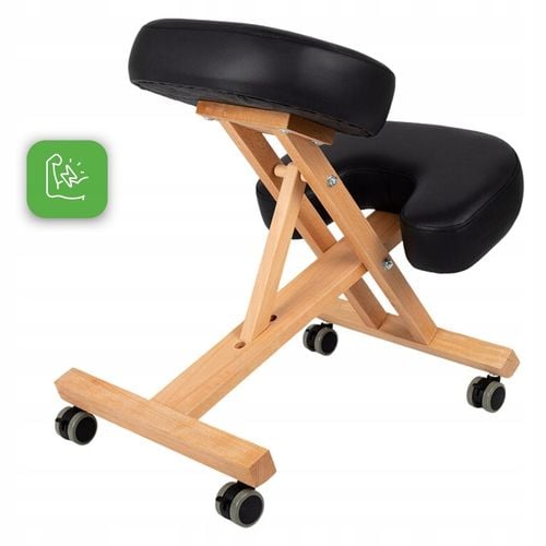 KLĘKOSIAD KRZESŁO ERGONOMICZNE REGULOWANE FOTEL BIUROWY HABYS na Arena.pl