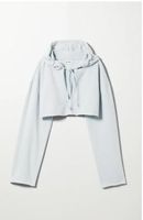 WEEKDAY Bluza z kapturem Sk8 Slash Front M