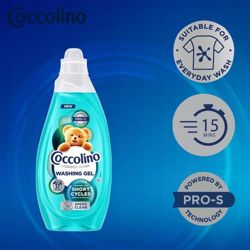 Coccolino Wonder Wash Żel do prania Krótki cykl 37 prań 1480ml na Arena.pl