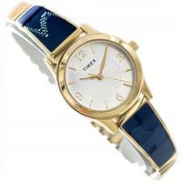 DAMSKI ZEGAREK TIMEX TW2R98500 ZŁOTY NA BRANSOLECIE ELEGANCKI