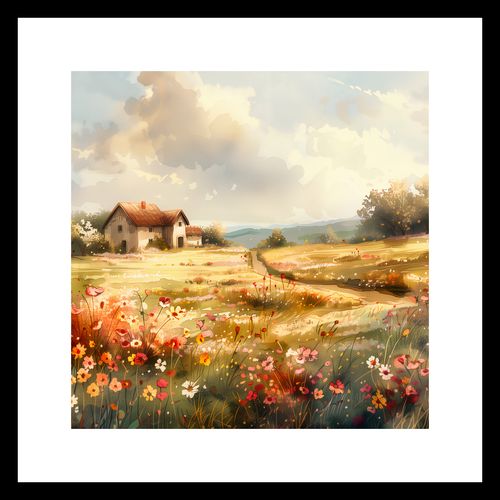 Plakat 30x30cm Sielski Domek na Arena.pl