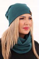 KOMPLET CZAPKA KOMIN DAMSKI POLSKI PRODUCENT NA ZIMĘ PREZENT DLA NIEJ