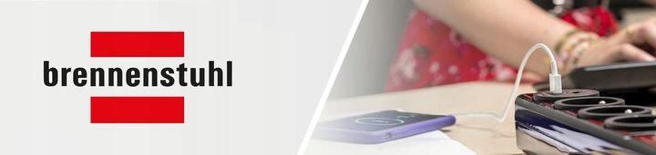 LISTWA PRZEPIĘCIOWA BRENNENSTUHL 4 GNIAZDA 13500A zdjęcie 2