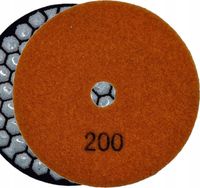 TARCZA DIAMENTOWA POLERSKA DO SZLIFOWANIA GRESU CERAMIKI NA SUCHO G200