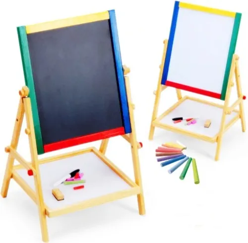 STOJĄCA TABLICA DWUSTRONNA DLA DZIECI 2W1+ GRATIS na Arena.pl