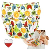Pieluszka Wielorazowa KIESZONKA BAMBUS OWOCOWY MIX Pieluszki NappiMe