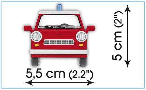 Cobi Klocki Youngtimer Collection Trabant 601 Universal Feuerwehr na Arena.pl