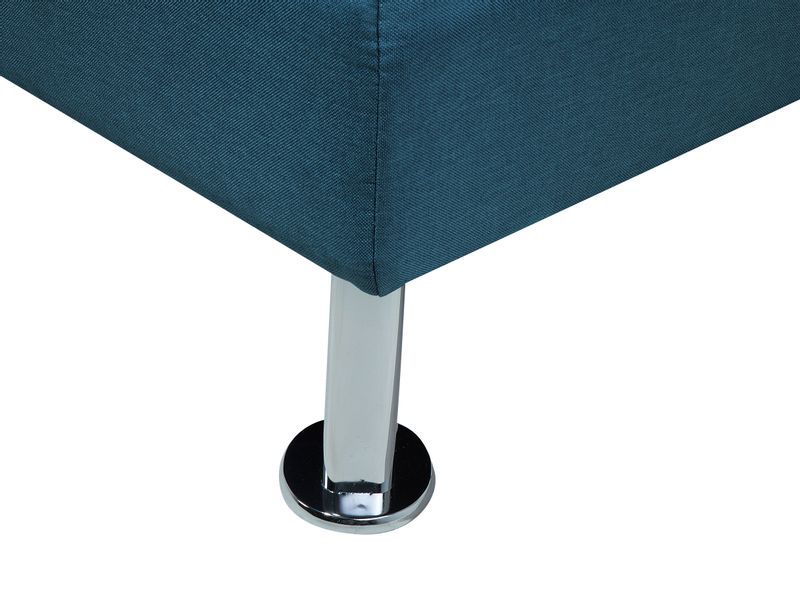 Sofa rozkładana niebieska ROXEN zdjęcie 7