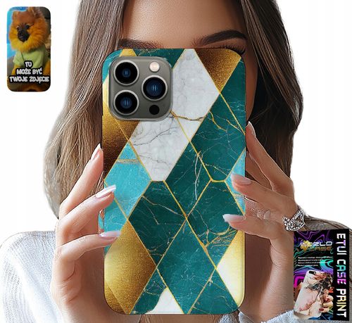 ETUI DO IPHONE 13 PRO - ELEGANCKIE MODNE WZORY CASE + FOLIA na Arena.pl
