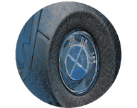 Opłatek na tort BMW