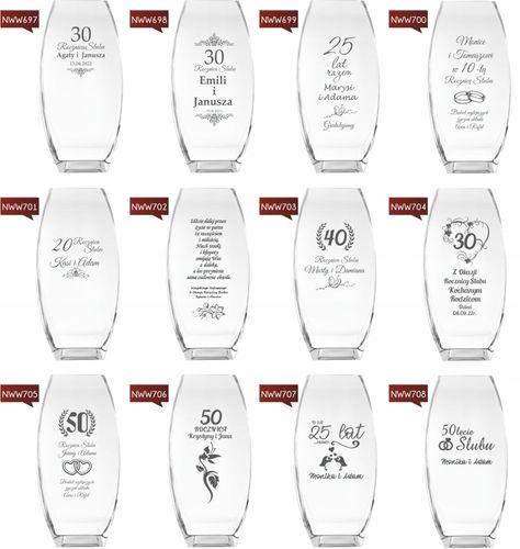 Wazon z grawer PREZENT podziękowanie dla emeryta na Arena.pl