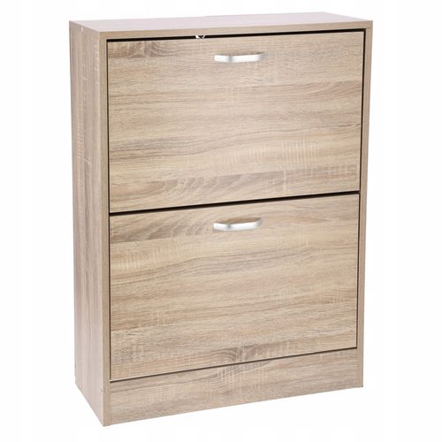 szafka na buty regał 2 komory obuwie komoda pojemna do przedpokoju regał na Arena.pl