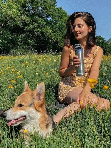 BUTELKA CONTIGO ASHLAND CHILL 590ml SREBNA na NAPOJE WODĘ na Arena.pl