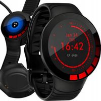 ZEGAREK SMARTWATCH WODOODPORNY MĘSKI PULS SPORT KROKI POWIADOMIENIA