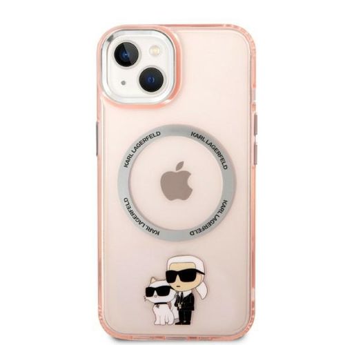 Etui Karl Lagerfeld do iPhone 15 Plus, iPhone 14 Plus, Różowy, MagSafe na Arena.pl