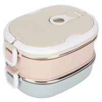 LUNCHBOX ŚNIADANIÓWKA TERMOS OBIADOWY POJEMNIK TERMICZNY NA ŻYWNOŚĆ STAL