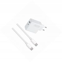 Szybka ładowarka 45W z długim kablem 2m 2 wejścia do Xiaomi 12 Pro