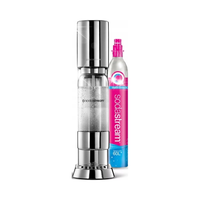 SATURATOR DO GAZOWANIA WODY SODASTREAM ENSO STALOWY + BUTELKA + CYLINDER