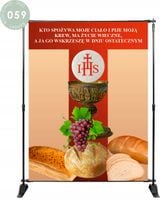 BANER NA BOŻE CIAŁO dekoracja OŁTARZA 200x150cm
