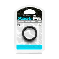 perfect fit xact-fit zestaw pierścieni model #23, 2 sztuki, elastyczne