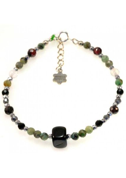 Bransoletka Granat Spinel 925 zdjęcie 1