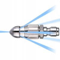 Dysza strumień do udrażniania mycia czyszczenia rur kanalizacji głowica