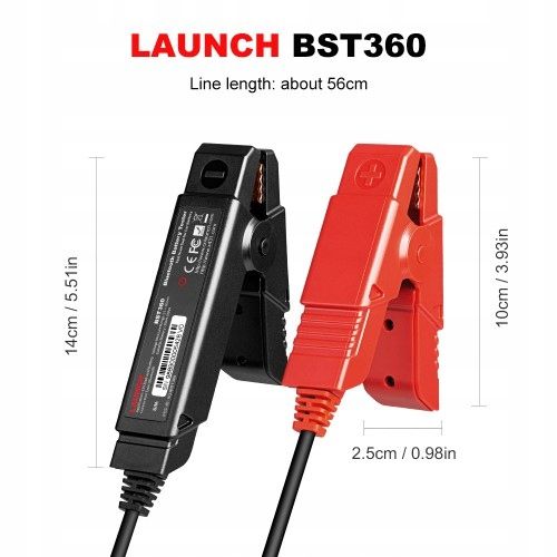 Tester akumulatorów LAUNCH X431 BST360 Battery 12V zdjęcie 6