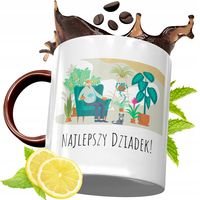Kubek Bordowy Dla Dziadka Na Urodziny Prezent Z Nadrukiem Ze Zdjęciem