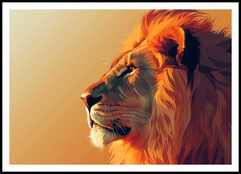 Plakat 100x70cm Król zdjęcie 3