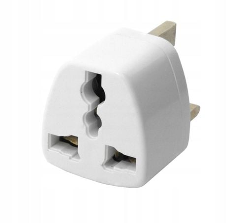 4x Przejściówka Angielska Adapter Polska Anglia Wtyczka typ G EU UK na Arena.pl