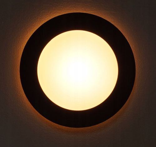 Oświetlenie schodowe oprawa lampka schodowa LED 230V okrągła biała Skinder na Arena.pl